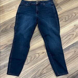 Kut from the Kloth Midnight Blue Cropped Jeans